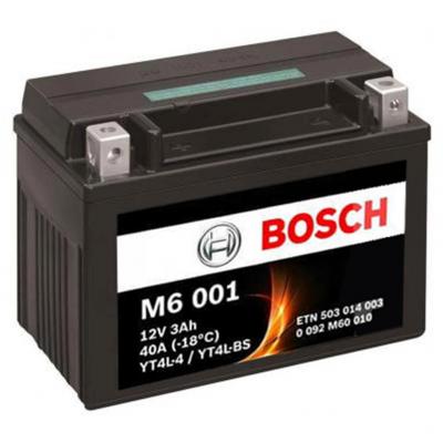 Bosch M6 AGM 0092M60010 Motorakkumultor YTX4L-BS, J+ Motoros termkek alkatrsz vsrls, rak